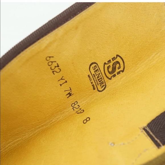 Sendra Oiled Suede Tall Leather Western Boots 8 - Picture 4 of 6